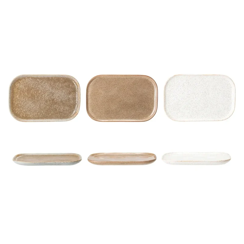 Borden naturel Addison 22cm - set van 3