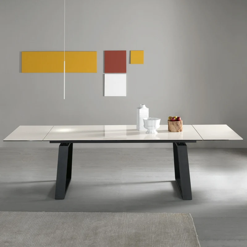 Mango Extendable Dining Table – Compar | Italian Elegance & Versatile Design
