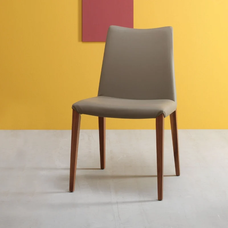 Flora Leather Dining Chair by Compar | Elegant & Modern Seating