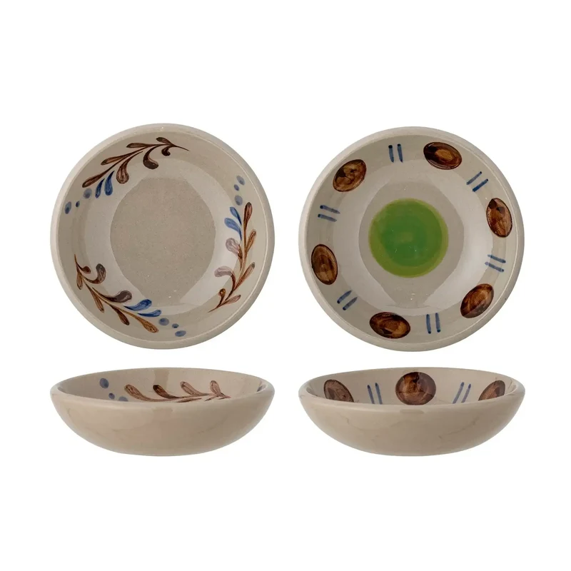 Schalen blauw peline 11cm - set van 2