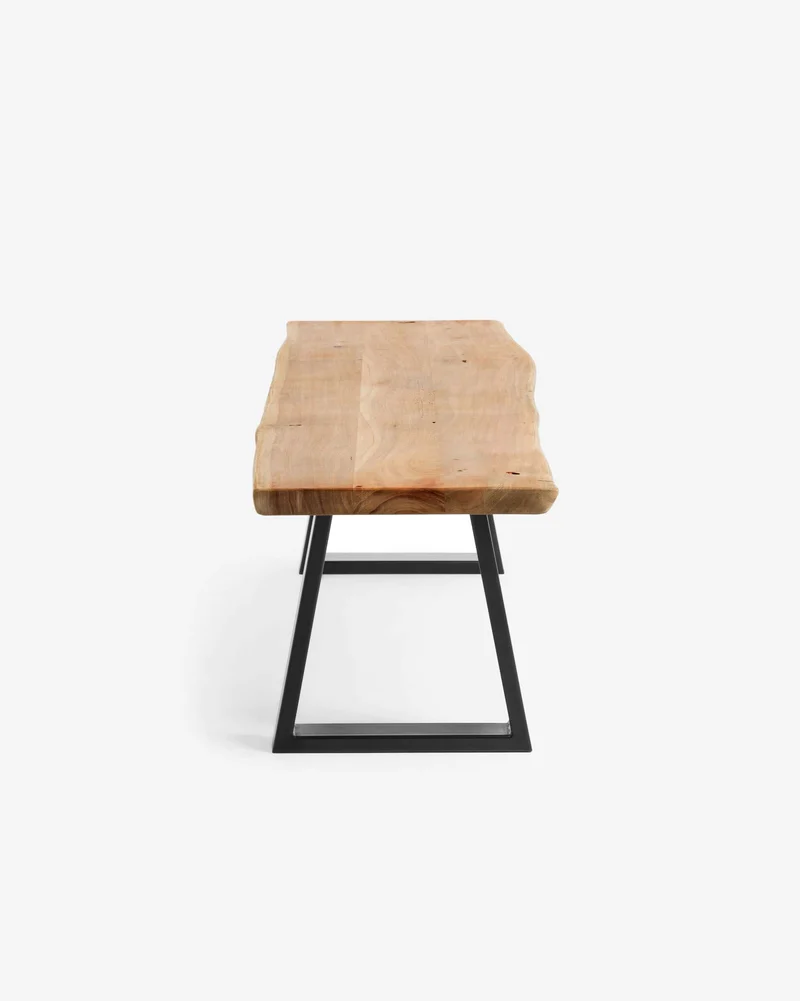 Panca ALARA 180x45x45 cm in legno massello di acacia