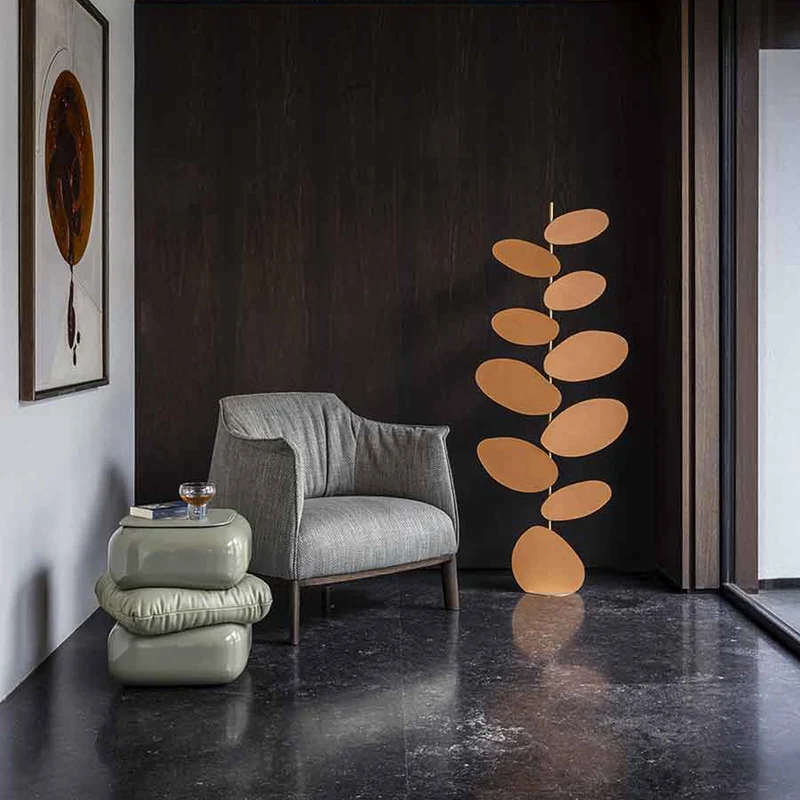 Leather Armchair ARCHIBALD by Jean-Marie Massaud for Poltrona Frau