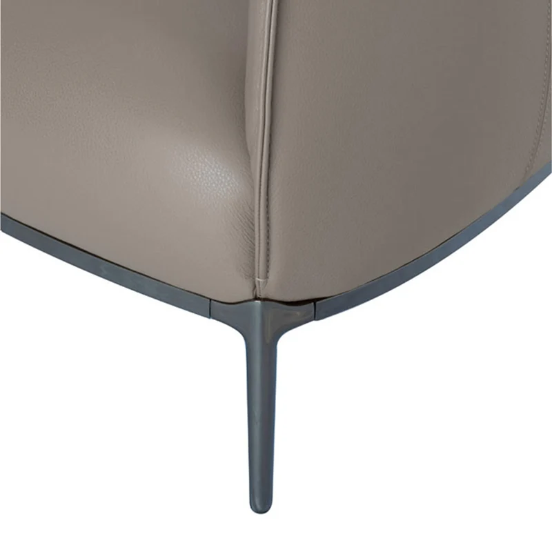 Leather Armchair ARCHIBALD by Jean-Marie Massaud for Poltrona Frau