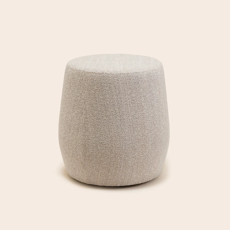 Pouf LEAH uranos naturel