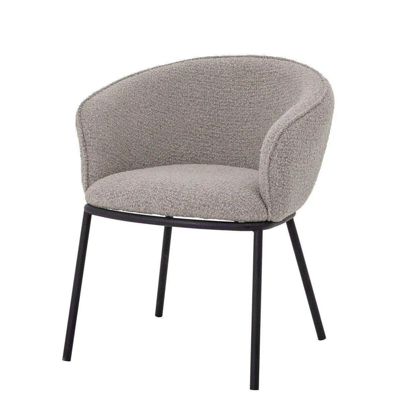 Cortone eetkamerstoel grijs