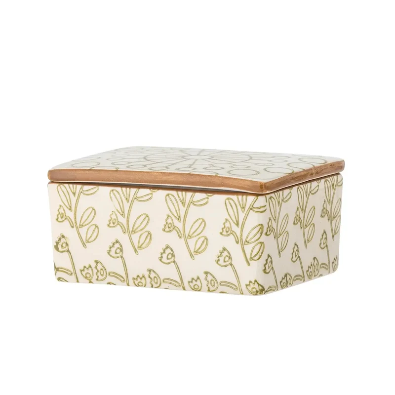 Botervloot aardewerk groen Maple