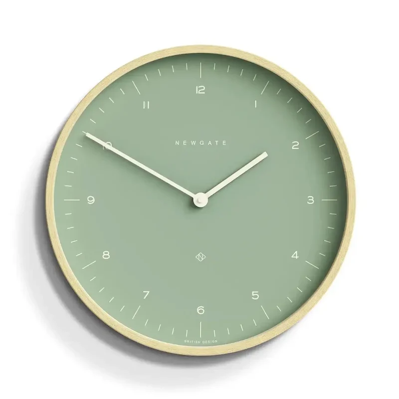 Mr Clarke wandklok groen 40cm