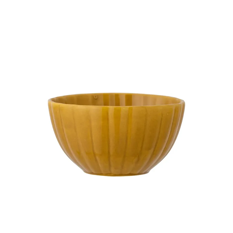 Schaal aardewerk geel Latina 12cm