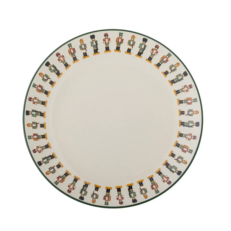 Bord aardewerk groen Jolly 20cm