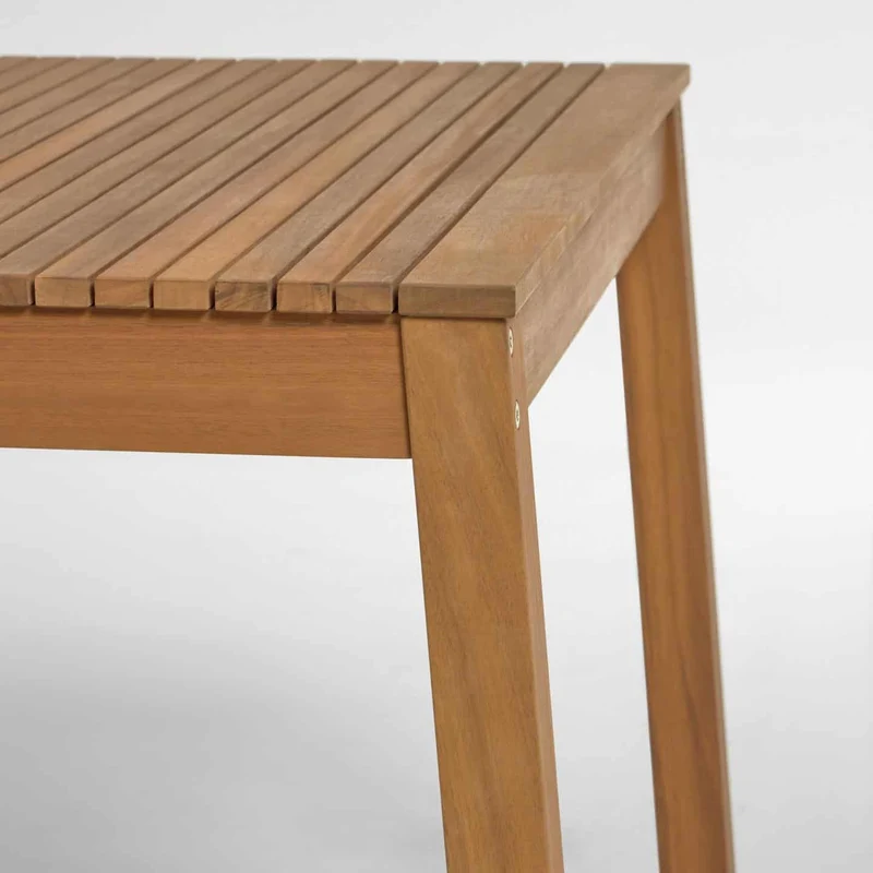 Tavolo da esterno EMY in legno massello di acacia 190 x 90 cm