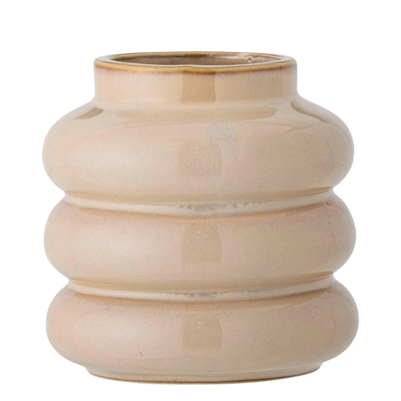 Vaas aardewerk nature Iston 11cm