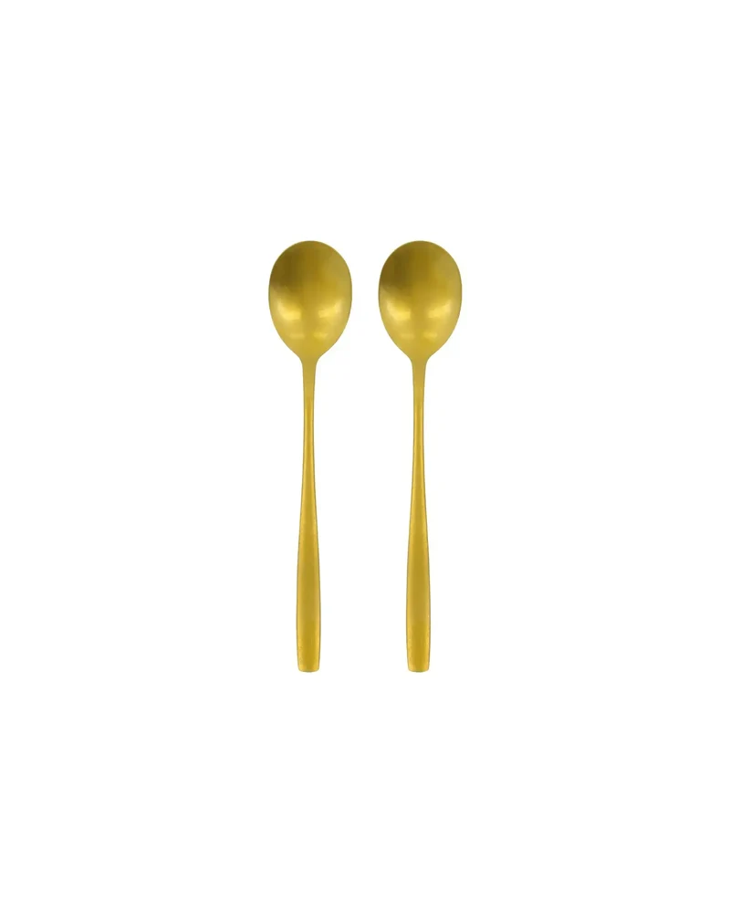Lepels Daily goud 20 cm - 2 stuks