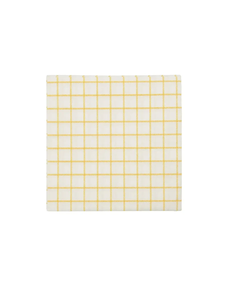 Servetten Check Geel 20x20 cm