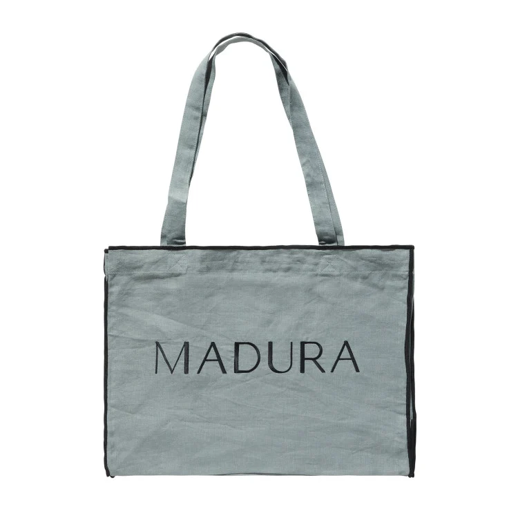 Sac CARLINA BOURDON vert de gris et bourdon noir