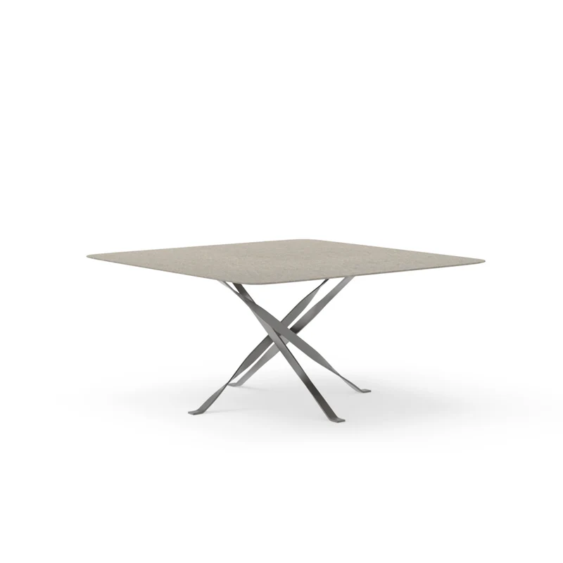 Outdoor Steel Dining Table GEORGE by Ludovica + Roberto Palomba for Talenti