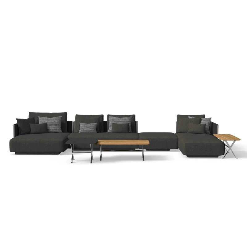 Outdoor Fabric Sectional Sofa GEORGE by Ludovica + Roberto Palomba for Talenti