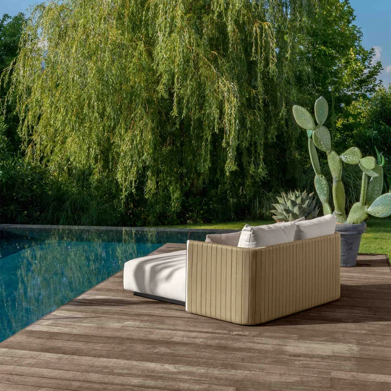 Outdoor Fabric Daybed GEORGE by Ludovica + Roberto Palomba for Talenti