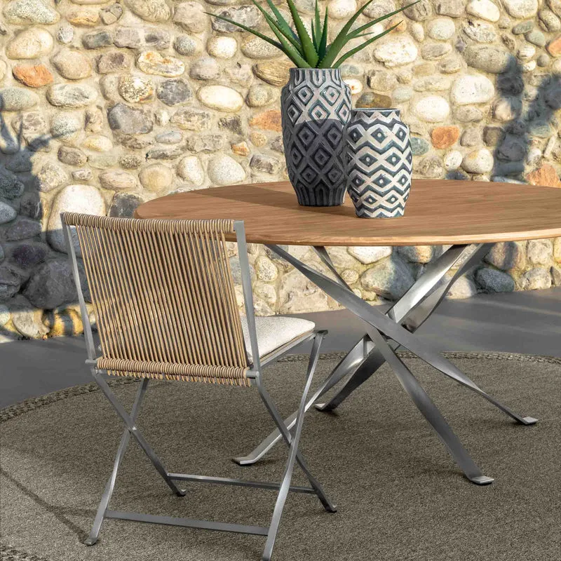 Outdoor Dining Chair GEORGE by Ludovica + Roberto Palomba for Talenti