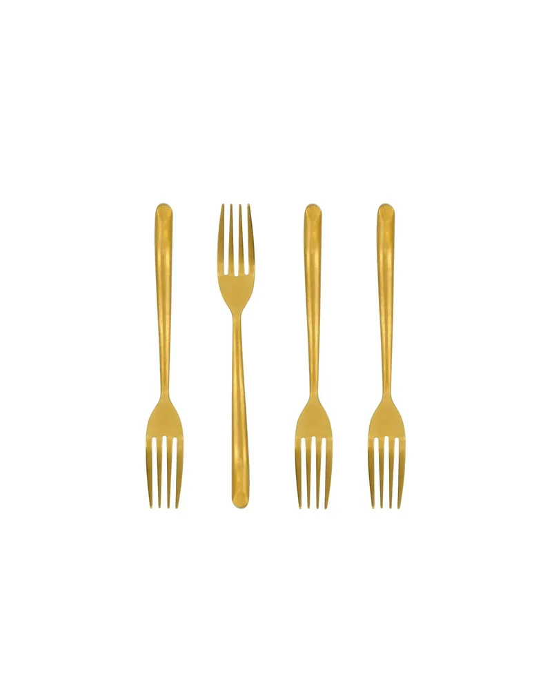 Cakevork Cake Antiek goud - 4 stuks