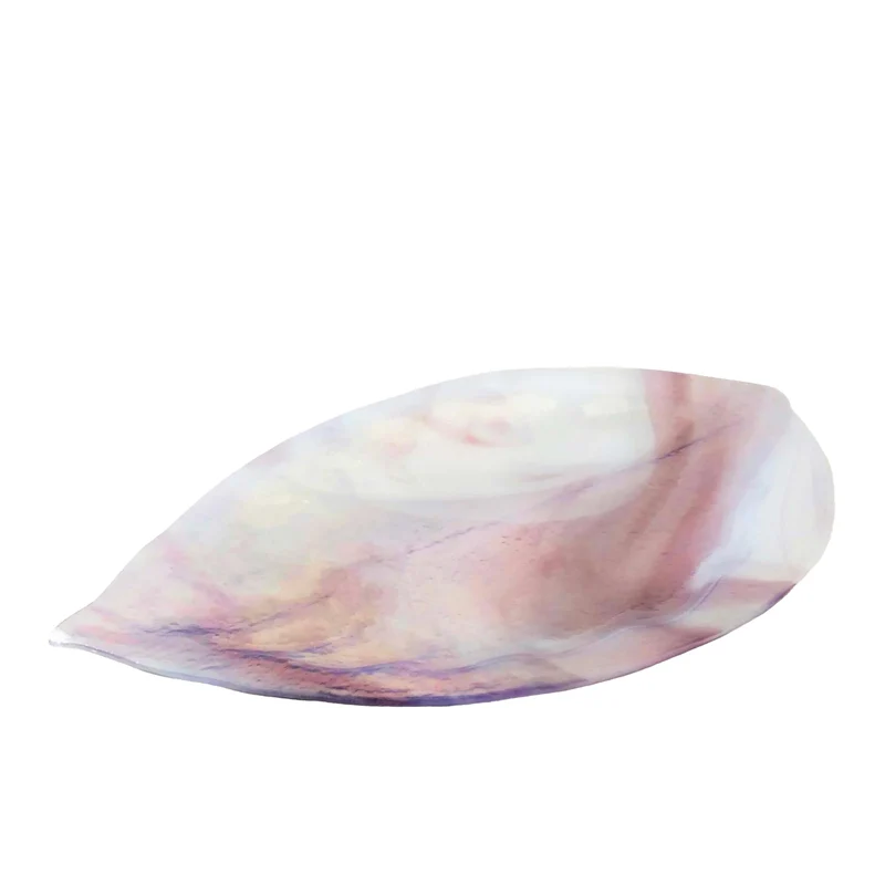 Murano Glass Centerpiece LEAF ORIENTE by D.i. Più Andretto Design