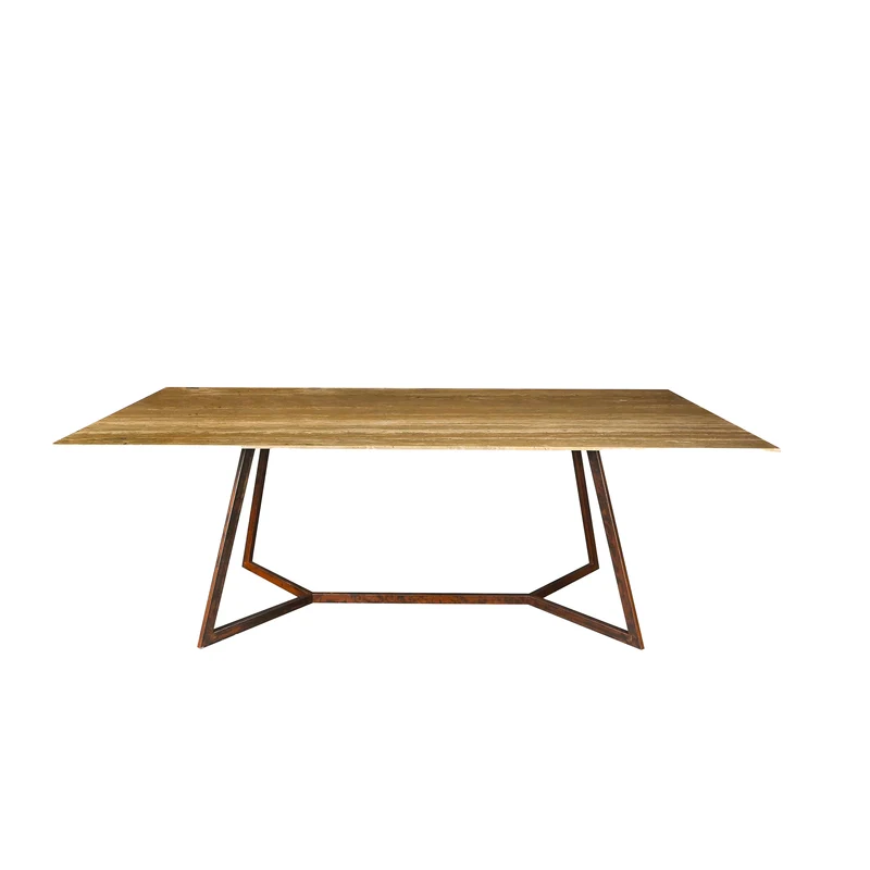 Stone Dining Table TRAPEZE TR4 by Nicola Di Froscia for DFdesignLab