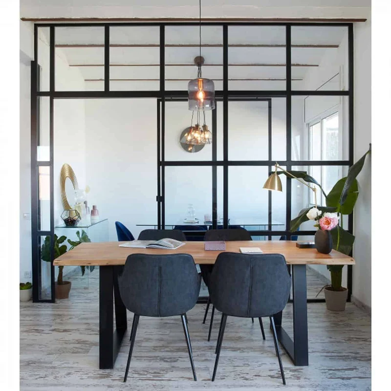 Tavolo ALARA 180x90cm in legno masselllo di acacia