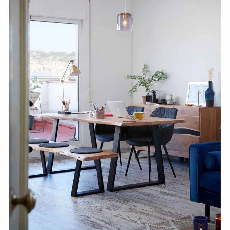 Tavolo ALARA 180x90cm in legno masselllo di acacia