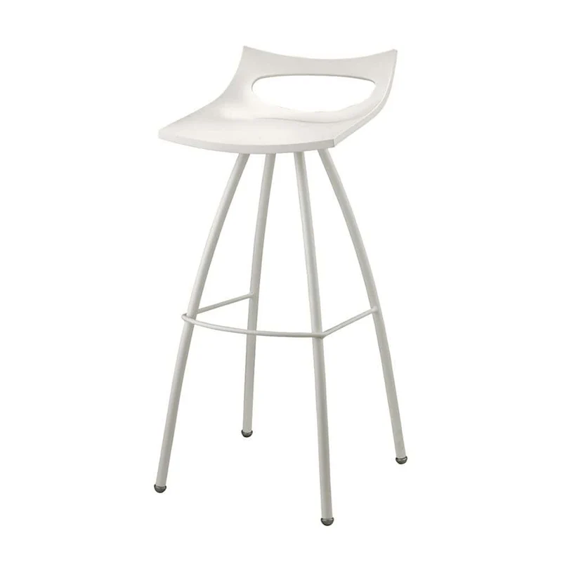 Set 2 Sgabelli DIABLITO in metallo e tecnopolimero - seduta h80 cm