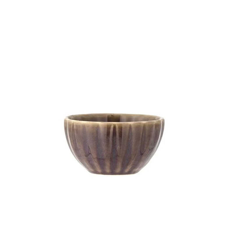 Schaal aardewerk paars Latina 9cm