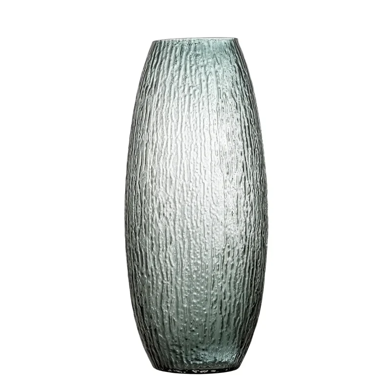 Vaas glas grijs Brock 50cm