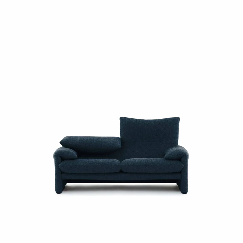Fabric Two-Seater Sofa MARALUNGA MAXI, designed by Vico Magistretti for Cassina