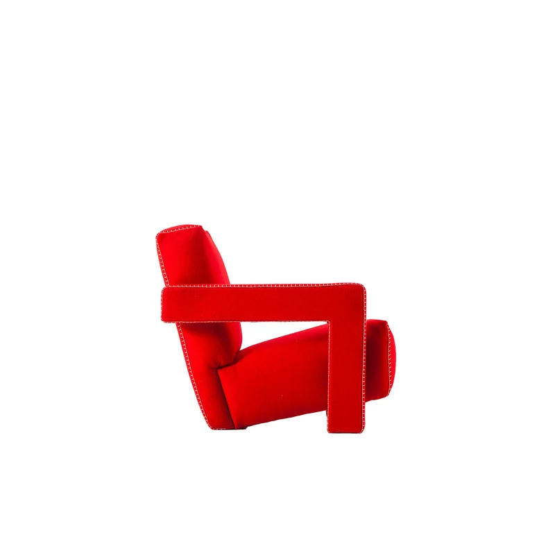 Fabric Armchair UTRECHT BABY, designed by Gerrit T. Rietveld for Cassina