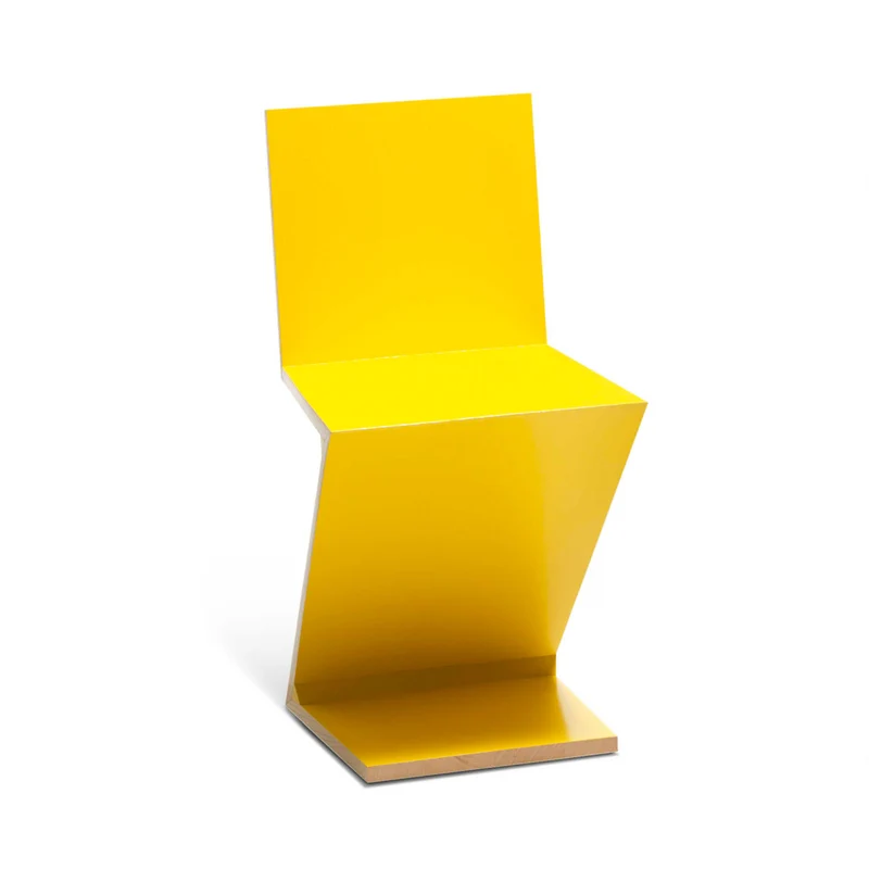 Cantilever Wood Chair ZIG ZAG, designed by Gerrit T. Rietveld for Cassina