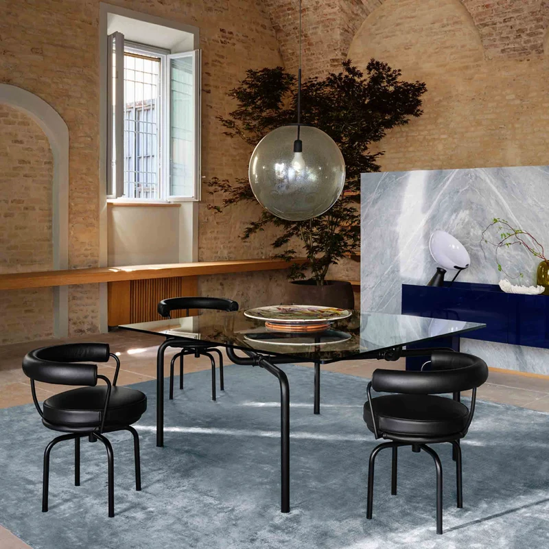 Armchair - "7, Siège Tournant, Fauteuil", designed by Charlotte Perriand for Cassina