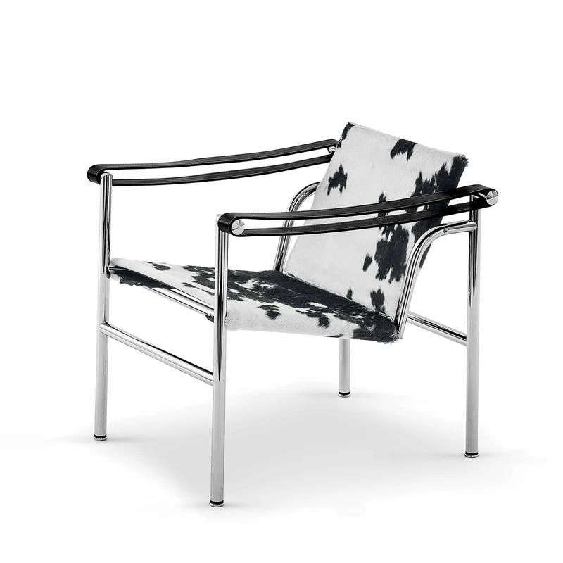 Armchair - "1, Fauteuil à dossier basculant", designed by Le Corbusier, Pierre Jeanneret, Charlotte Perriand for Cassina