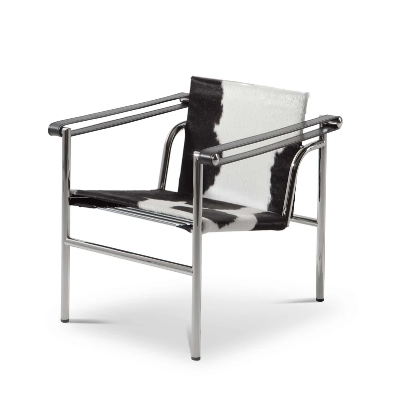 Armchair - "1, Fauteuil à dossier basculant", designed by Le Corbusier, Pierre Jeanneret, Charlotte Perriand for Cassina
