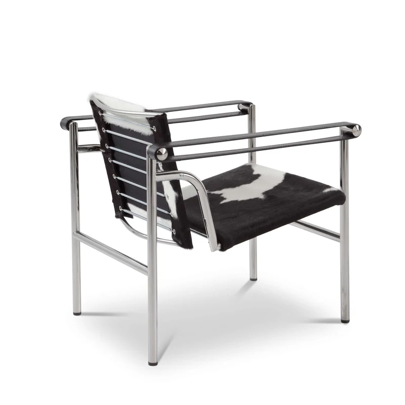 Armchair - "1, Fauteuil à dossier basculant", designed by Le Corbusier, Pierre Jeanneret, Charlotte Perriand for Cassina