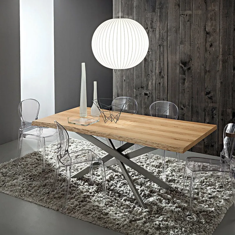 Renzo Fixed Wooden Dining Table – La Primavera | Italian Craftsmanship & Timeless Design