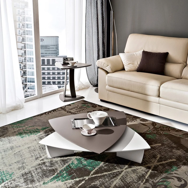 Emma Transforming Triangular Coffee Table by La Primavera
