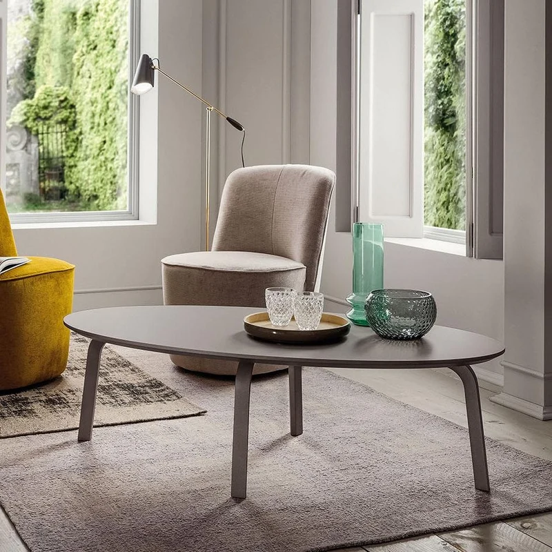 Gioia Minimalist Lacquered Coffee Table by La Primavera