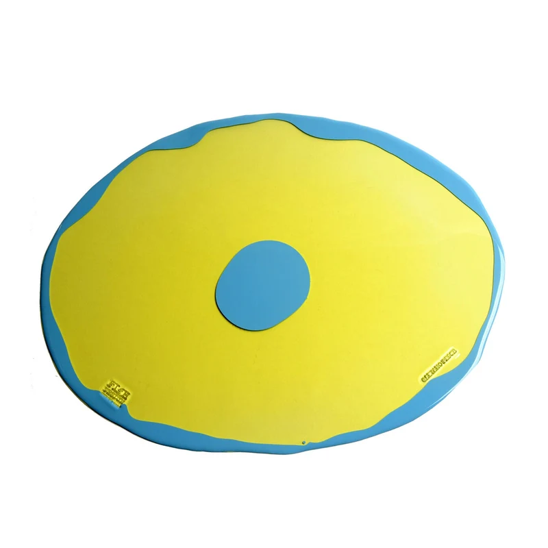 Placemat TABLE-MATES RO Clear Yellow Set of Six by Gaetano Pesce for Fish Design