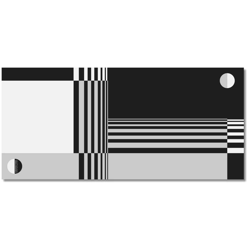 Vinyl Working Pad GEOMETRIE 04 Set by Valeria Eva Rossi