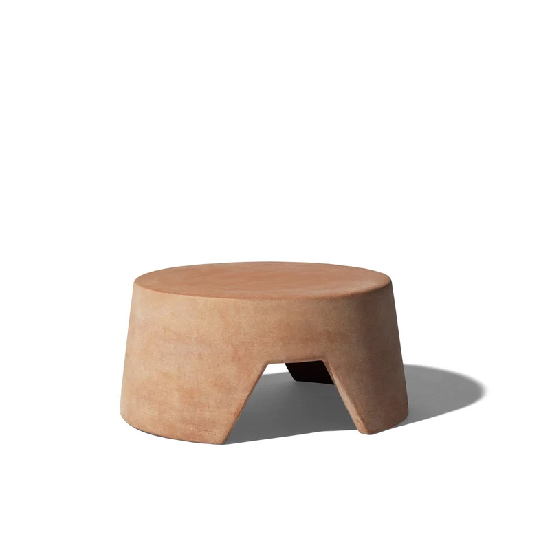 Terracotta Coffee Table ALBI LOW by Mario Scairato