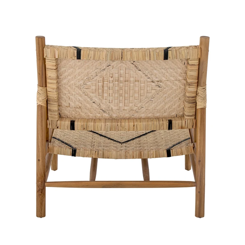 Sedia da soggiorno Lennox, Natura, Teak