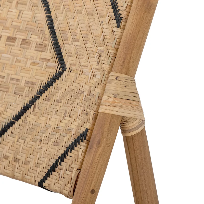 Sedia da soggiorno Lennox, Natura, Teak