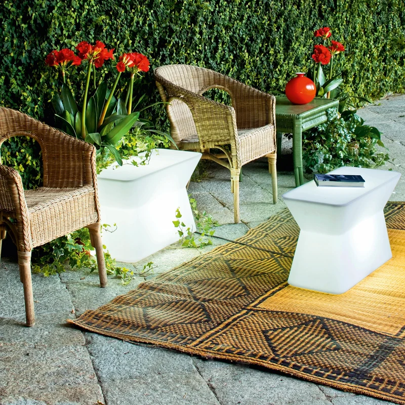 Outdoor Coffee Table PALENQUERA with Light by Lina Obregon for Serralunga