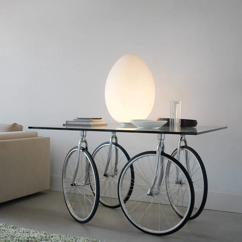 Glass Side Table TOUR by Gae Aulenti for FontanaArte