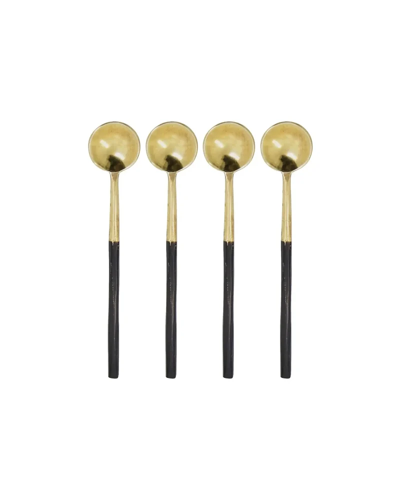 Keukengerei Spoon Antiek brons - 4 stuks