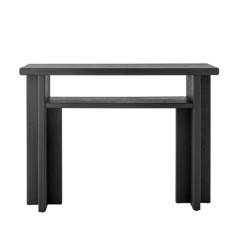Consolle Cupa, Nero, Legno di Abete