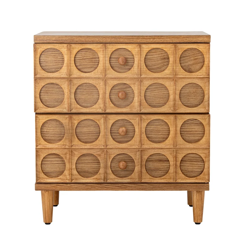 Cassettiera Vester, Marrone, MDF